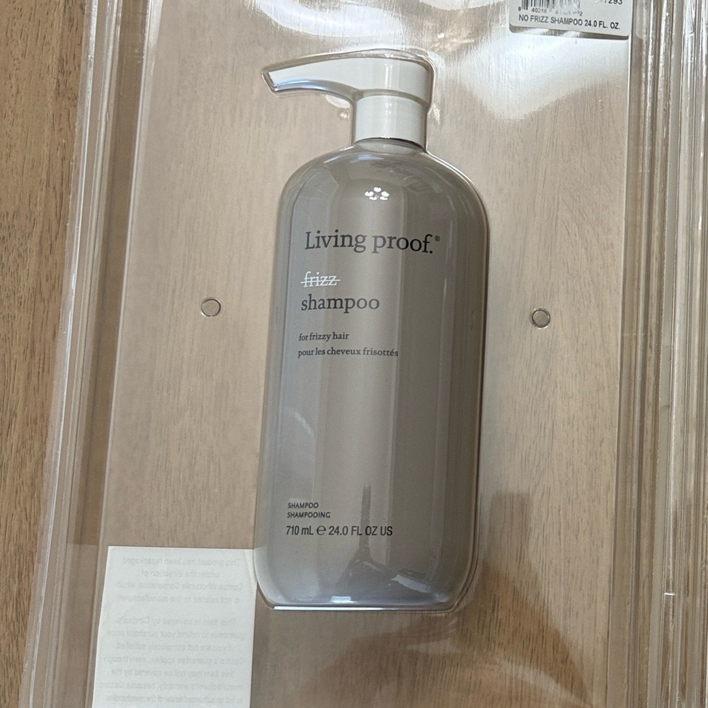 NWT Living Proof No Frizz Shampoo — 24 oz